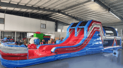 53ft xl baja commercial hybrid inflatable obstacle course 694849 1 1 53ft XL Baja Hybrid Inflatable Obstacle Course