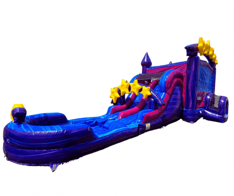 Galaxy Bounce (dual lane slide wet/dry)