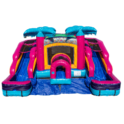 Tiki Mini Bounce With Dual Lane (wet/Dry)