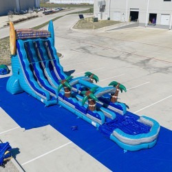 DJI 20260312142513 0001 D201 1774553712 22ft Good Vibes Dual Lane Slide with Slip N Slide