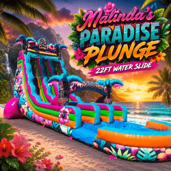 Malinda's Paradise Plunge 22ft Dual Lane