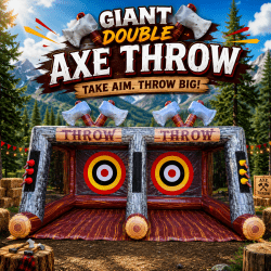 Giant Double Axe Throw