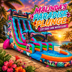 Malinda's Paradise Plunge 22ft Dual Lane