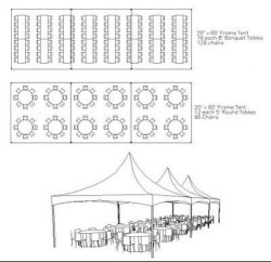 20 x 60 High Peak Tent